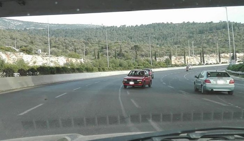 Οδηγός πήγαινε ανάποδα στον Περιφερειακό Υμηττού (pic)