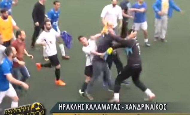 Ξύλο και των γονέων σε αγώνα Ελληνικού πρωταθλήματος