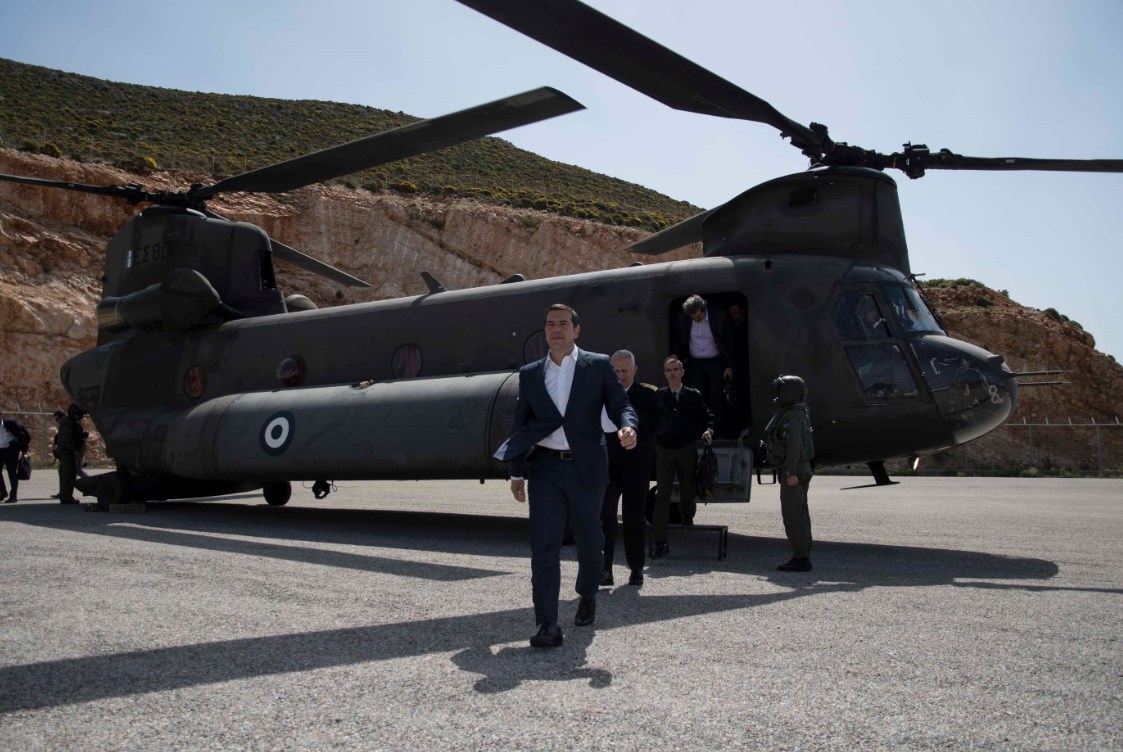 Αδιανόητο θράσος από τους Τούρκους – Παρενόχλησαν το ελικόπτερο που μετέφερε τον Τσίπρα