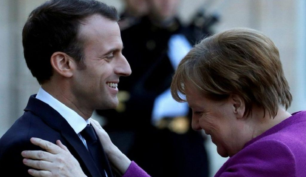 Κοινό μέτωπο Μέρκελ – Μακρόν για τη μεταρρύθμιση της Ευρωζώνης
