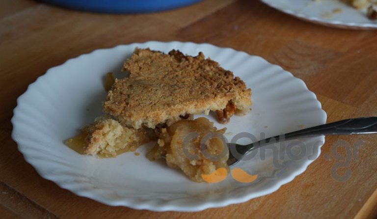 Η συνταγή της ημέρας: Κραμπλ μήλου (apple crumble)