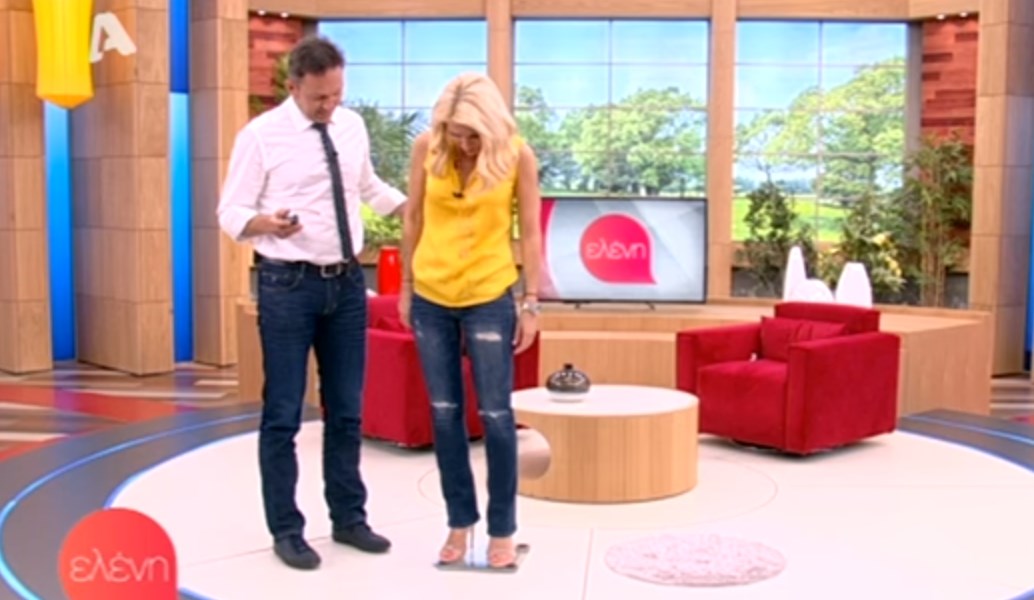 Πόσα κιλά είναι η Ελένη Μενεγάκη; (vid)