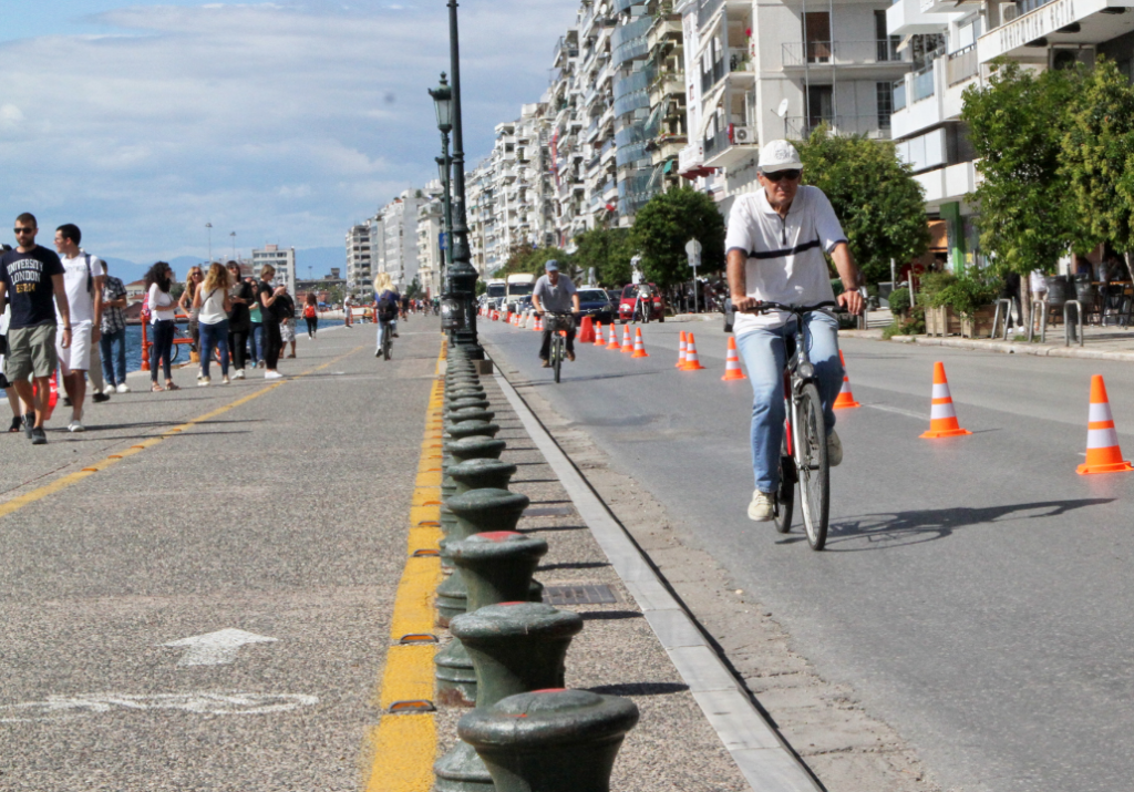 Η Πάτρα αποκτά τον πρώτο της ποδηλατόδρομο