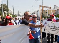 ΠΟΕΔΗΝ: Διαμαρτυρία στο κέντρο της Αθήνας για τη δημόσια δαπάνη υγείας (pics)