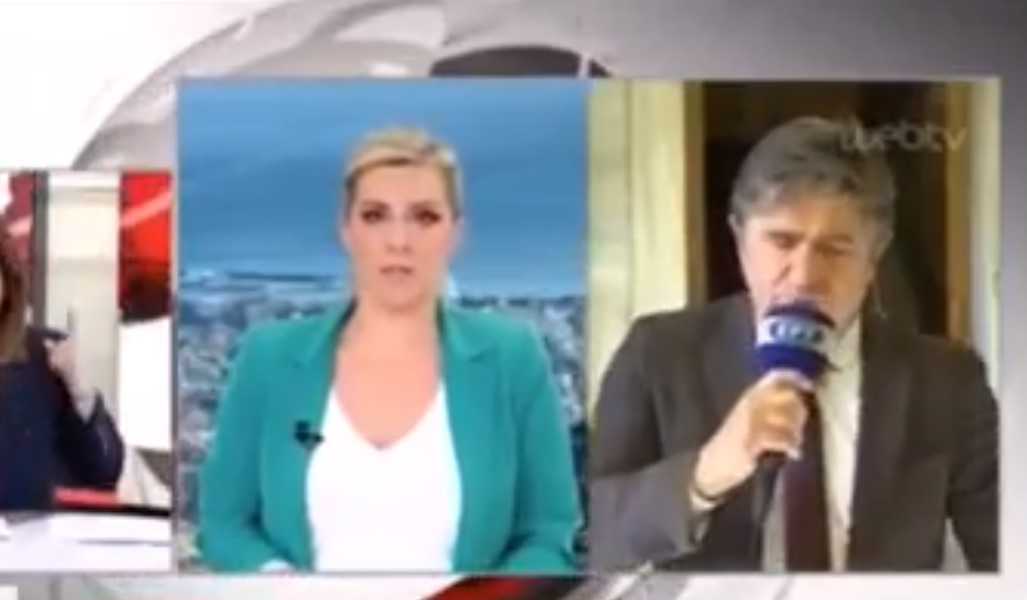 Ρεπόρτερ της ΕΡΤ νομίζει ότι έκλεισαν οι κάμερες και κάνει τον… τραγουδιστή (vid)