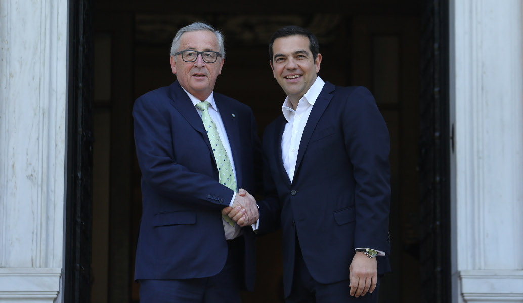 Τσίπρας σε Γιούνκερ: Είναι η τελευταία σας επίσκεψη στη μνημονιακή Ελλάδα