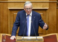 Ξεσπάθωσε κατά της Τουρκίας ο Γιούνκερ μέσα από την ελληνική Βουλή