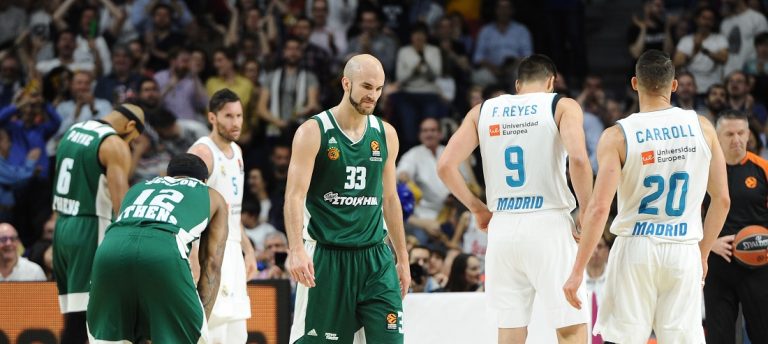 Ρεάλ Μαδρίτης – Παναθηναϊκός 89-82: Το πάλεψε, αλλά…