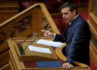 Ο Αλέξης Τσίπρας στη Βουλή για Novartis και Σκοπιανό