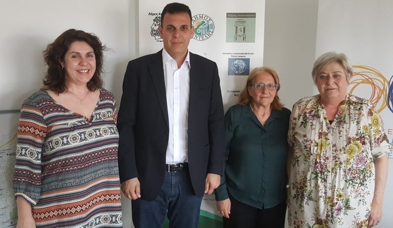 Συναντήσεις Καραμέρου με φόντο τις εργασίες στη ρεματιά Πεντέλης – Χαλανδρίου