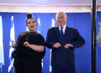 Ξεσάλωσε o Νετανιάχου με τη νικήτρια της Eurovision (vids)