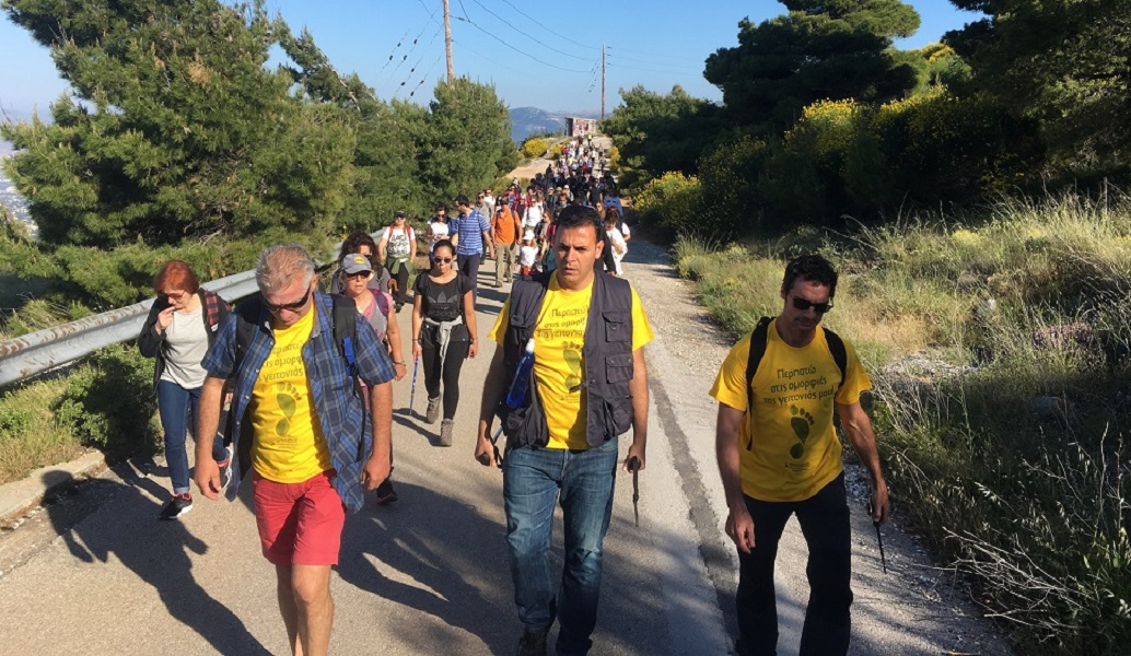 3η διάσχιση ρεματιάς Πεντέλης – Χαλανδρίου με την υποστήριξη της Περιφέρειας Αττικής