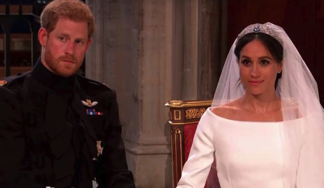 Όλοι αναρωτιούνται: Τι ψέλλισε ο Χάρι όταν είδε την Μέγκαν (vid)