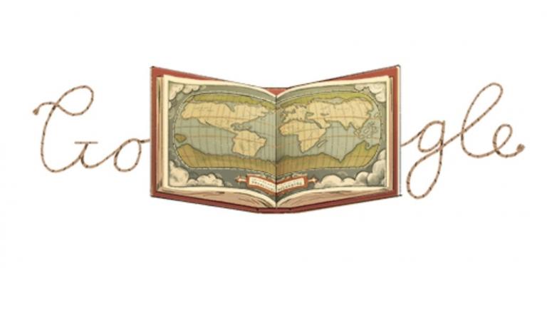 Doodle της Google: Αφιερωμένο στον Αβραάμ Ορτέλιους