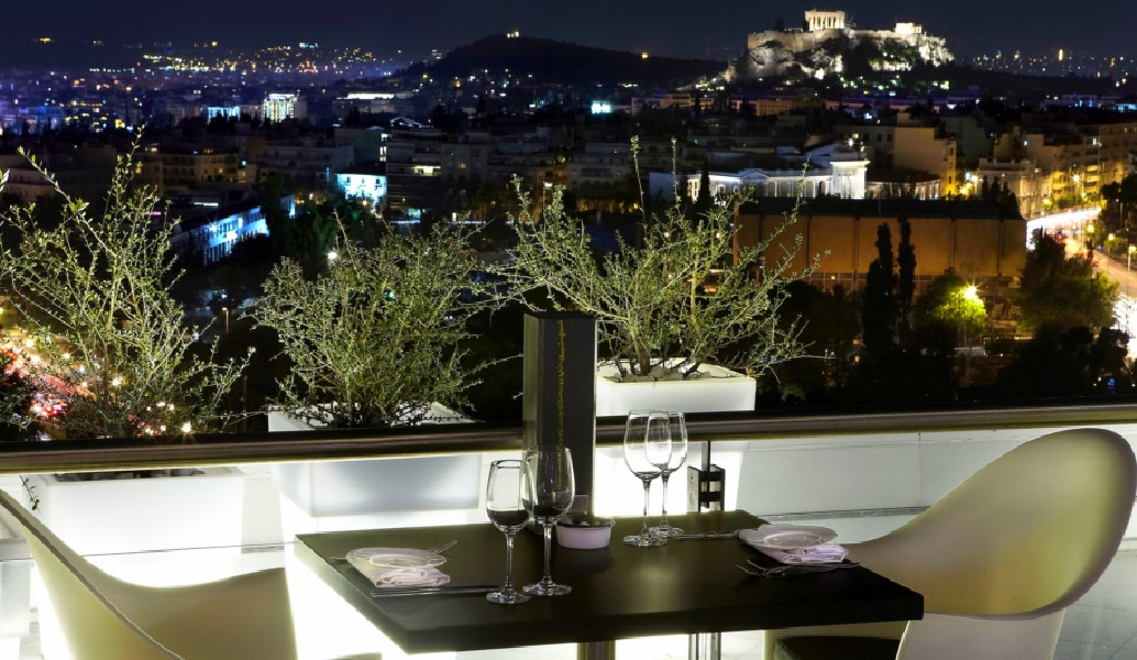 Galaxy Bar & Restaurant στο Hilton: Κορυφαία εμπειρία