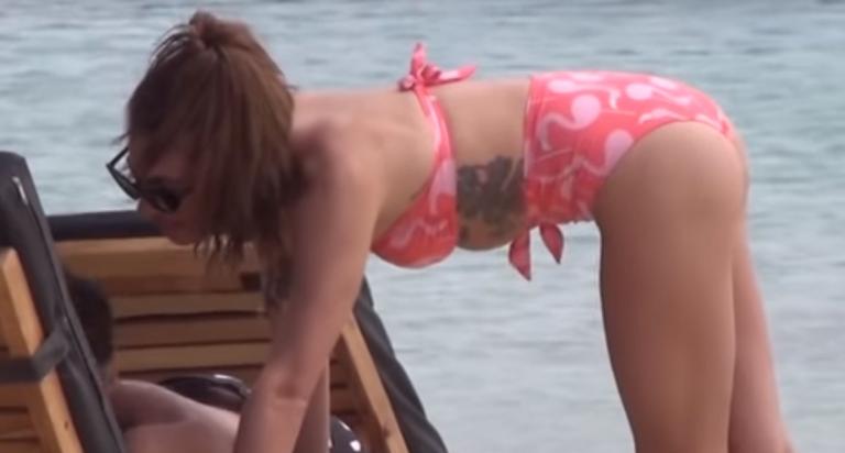 Η “καυτή” εμφάνιση της Ευριδίκης Βαλαβάνη στη Μύκονο (vid)