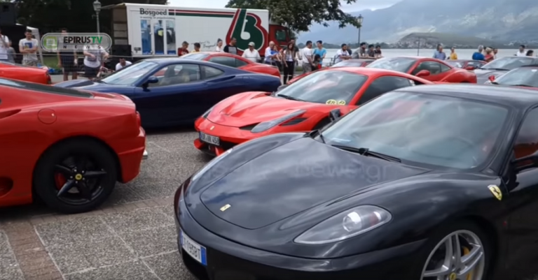 Πλημμύρισαν με Ferrari τα Ιωάννινα (vid)