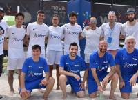 Νικοπολίδης και Παπαδόπουλος παίζουν footvolley στον Σχοινιά (pic&vid)