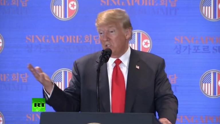 Ντόναλντ Τραμπ: Live η συνέντευξη Τύπου μετά την ιστορική συμφωνία με τον Κιμ