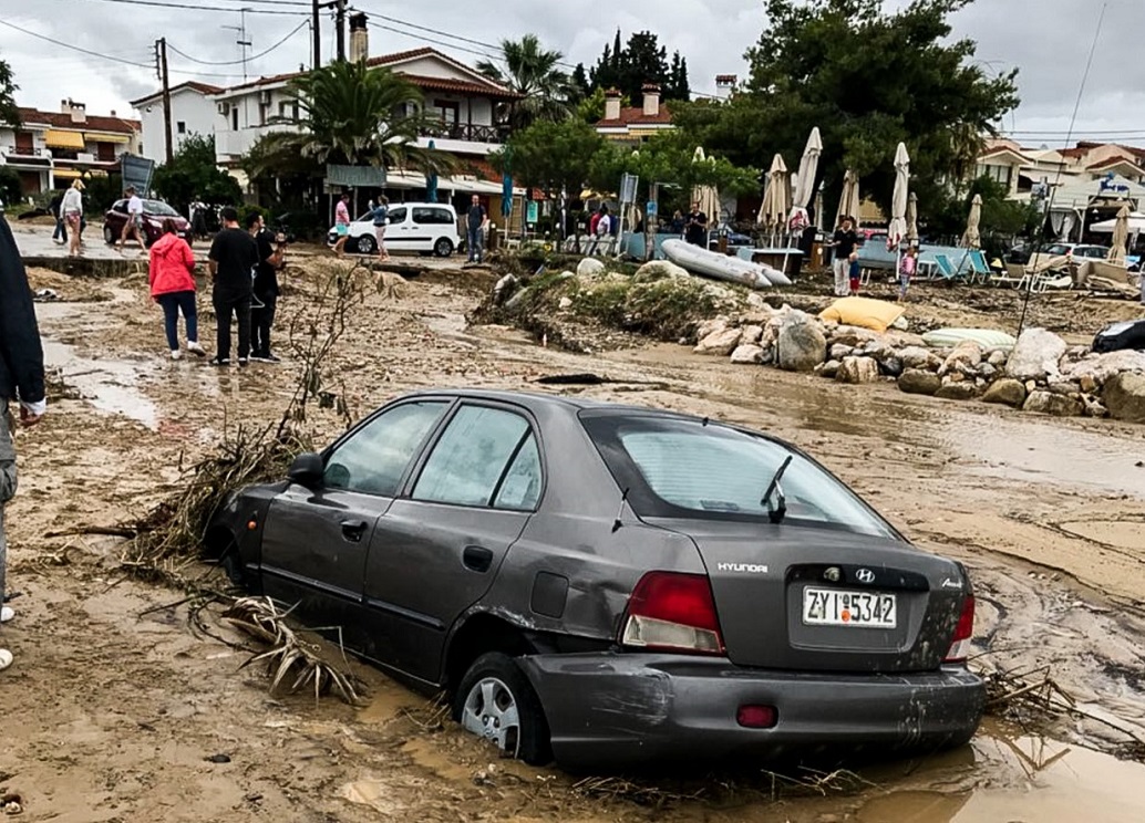 Χαλκιδική: Μεγάλες ζημιές προκλήθηκαν από την κακοκαιρία