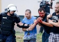 Τεράστιας έκτασης επεισόδια μεταξύ οπαδών Παρτιζάν και Ερυθρού Αστέρα (pics)