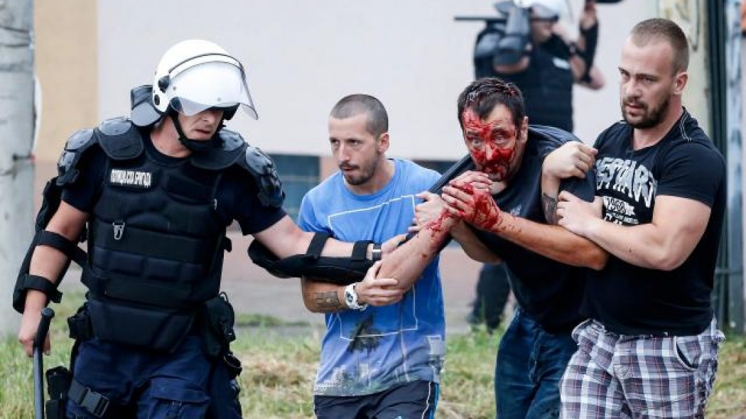 Τεράστιας έκτασης επεισόδια μεταξύ οπαδών Παρτιζάν και Ερυθρού Αστέρα (pics)