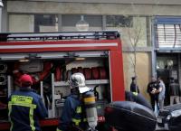 Φωτιά σε φορτηγό εν κινήσει στη Θεσσαλονίκη