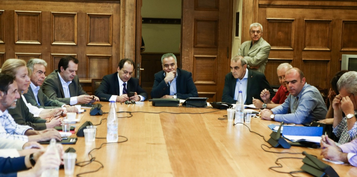 Επιτάχυνση των αντιπλημμυρικών έργων αποφασίστηκε στη διυπουργική σύσκεψη