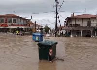 Νικήτη: Βιβλική καταστροφή από την κακοκαιρία (vids)