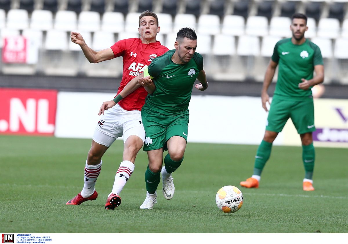 Παναθηναϊκός: Ξεκίνημα με ήττα στα φιλικά, 2-0 από την Αλκμάαρ