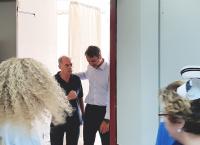 Μητσοτάκης: Επισκέφθηκε τους πληγέντες στο “Ευαγγελισμό” (pics)