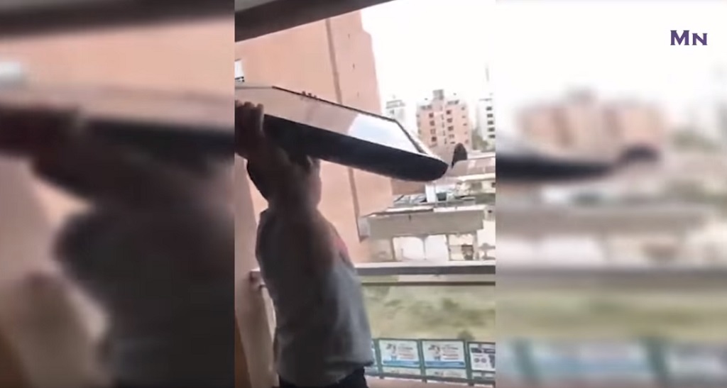 Μουντιάλ: Έχασε η Αργεντινή και πέταξε την τηλεόραση από το μπαλκόνι (vid)