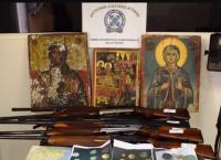 Κάτω Αχαΐα: Δύο συλλήψεις για αρχαιοκαπηλία και οπλοκατοχή (pics)