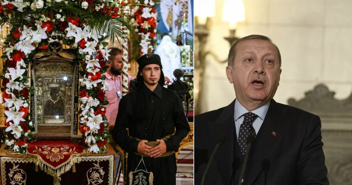 Ερντογάν: Απαγόρευσε την λειτουργία στην Παναγία Σουμελά