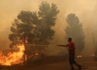 Φωτιά Κινέτα: Διακοπή δρομολογίων προαστιακού