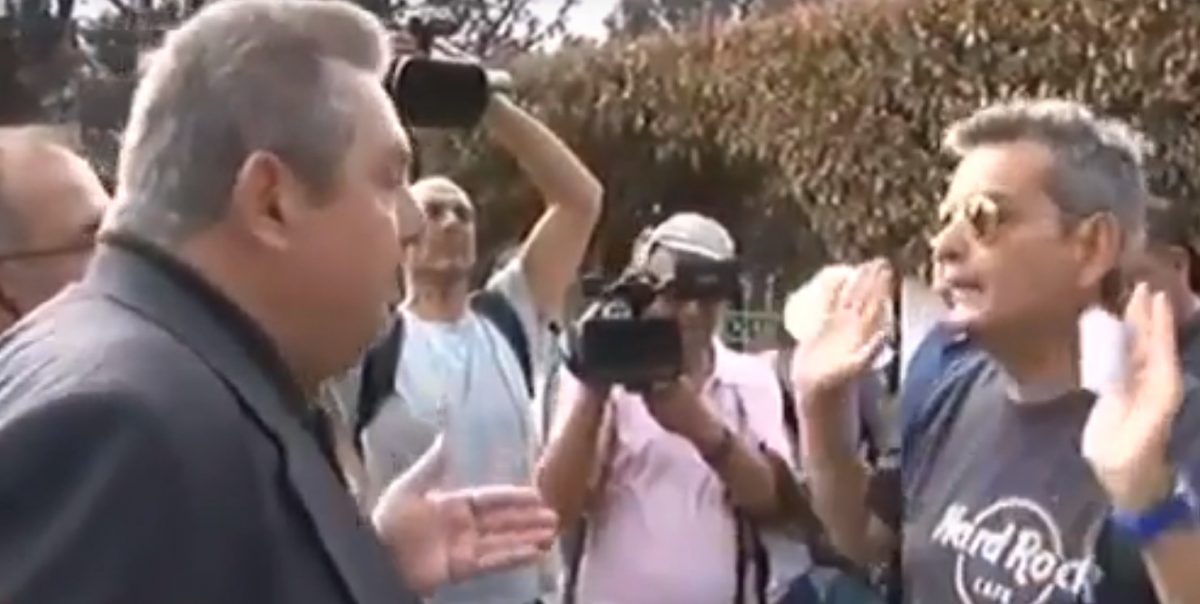 Απίστευτη ατάκα Καμμένου σε πληγέντα: “Μόνος εσείς και ο Πορτοσάλτε τα λέτε αυτά” – Οργή των πολιτών (vid)