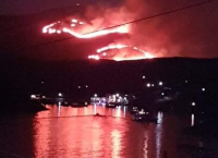 Φωτιά τώρα στην Κύθνο