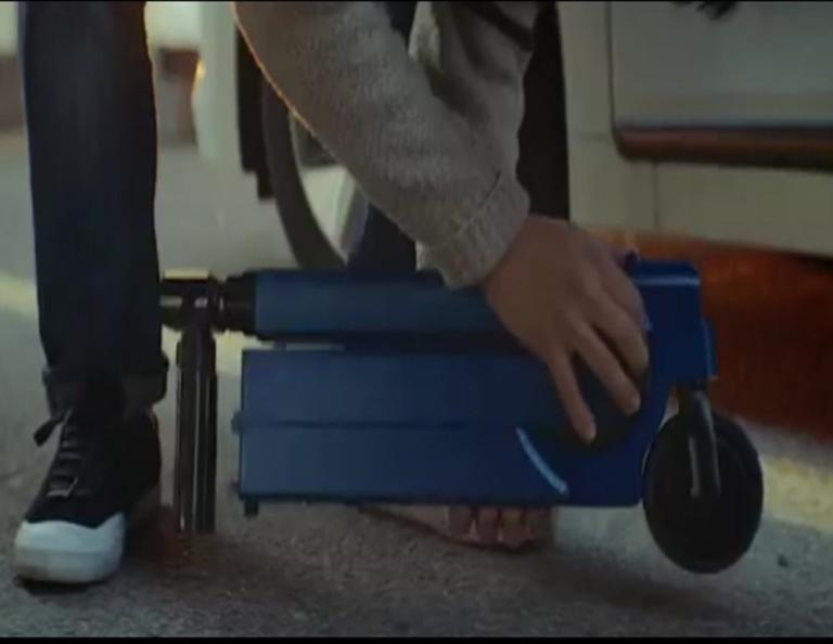 Το ηλεκτρικό scooter του μέλλοντος (video)