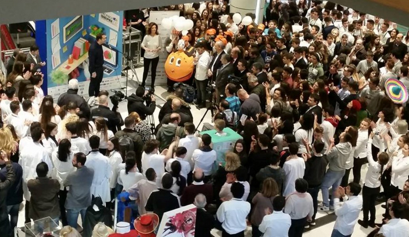 Μεγάλη ανταπόκριση στην Εμπορική Έκθεση Μαθητικής Καινοτομίας και Επιχειρηματικότητας
