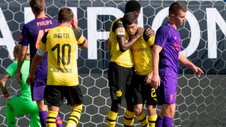 Liverpool – Dortmund 1-3: Τα στιγμιότυπα του σπουδαίου φιλικού (vid)