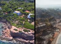 Μάτι: Το πριν και το μετά μέσα από drones (vid)