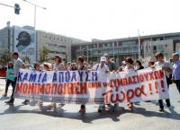 Θεσσαλονίκη: Συνεχίζεται η κινητοποίηση των συμβασιούχων