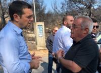 Επίσκεψη Αλέξη Τσίπρα στο Μάτι