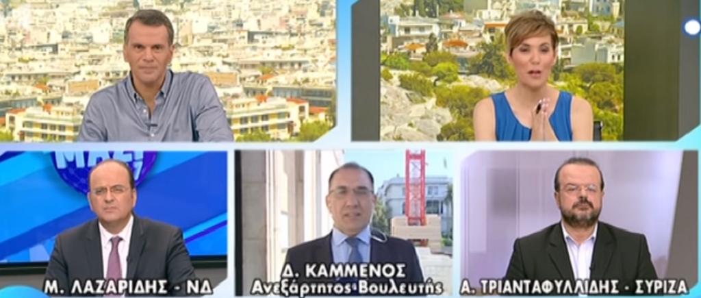 Τηλεοπτική “σφαγή” ανάμεσα στον Καμμένο και βουλευτή του ΣΥΡΙΖΑ (vid)