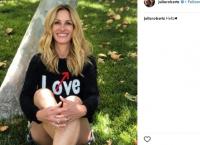 H Τζούλια Ρόμπερτς ενέδωσε στο Instagram