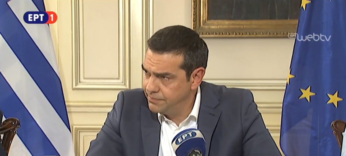 Live: Η ομιλία του Αλέξη Τσίπρα στο Υπουργικό Συμβούλιο