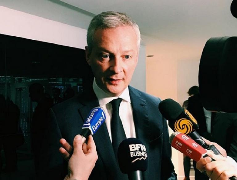 Στην Αθήνα τη Δευτέρα ο Γάλλος υπουργός Οικονομικών