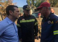 Φωτιά Μάτι: Ευρεία σύσκεψη υπό τον Αλέξη Τσίπρα στο Λαύριο