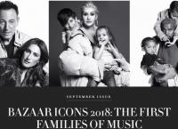 Διάσημοι τραγουδιστές ποζάρουν με τα παιδιά τους για το “Harper’s Bazaar” (pics)