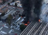 Bologna: Η στιγμή της τεράστιας έκρηξης (vid)